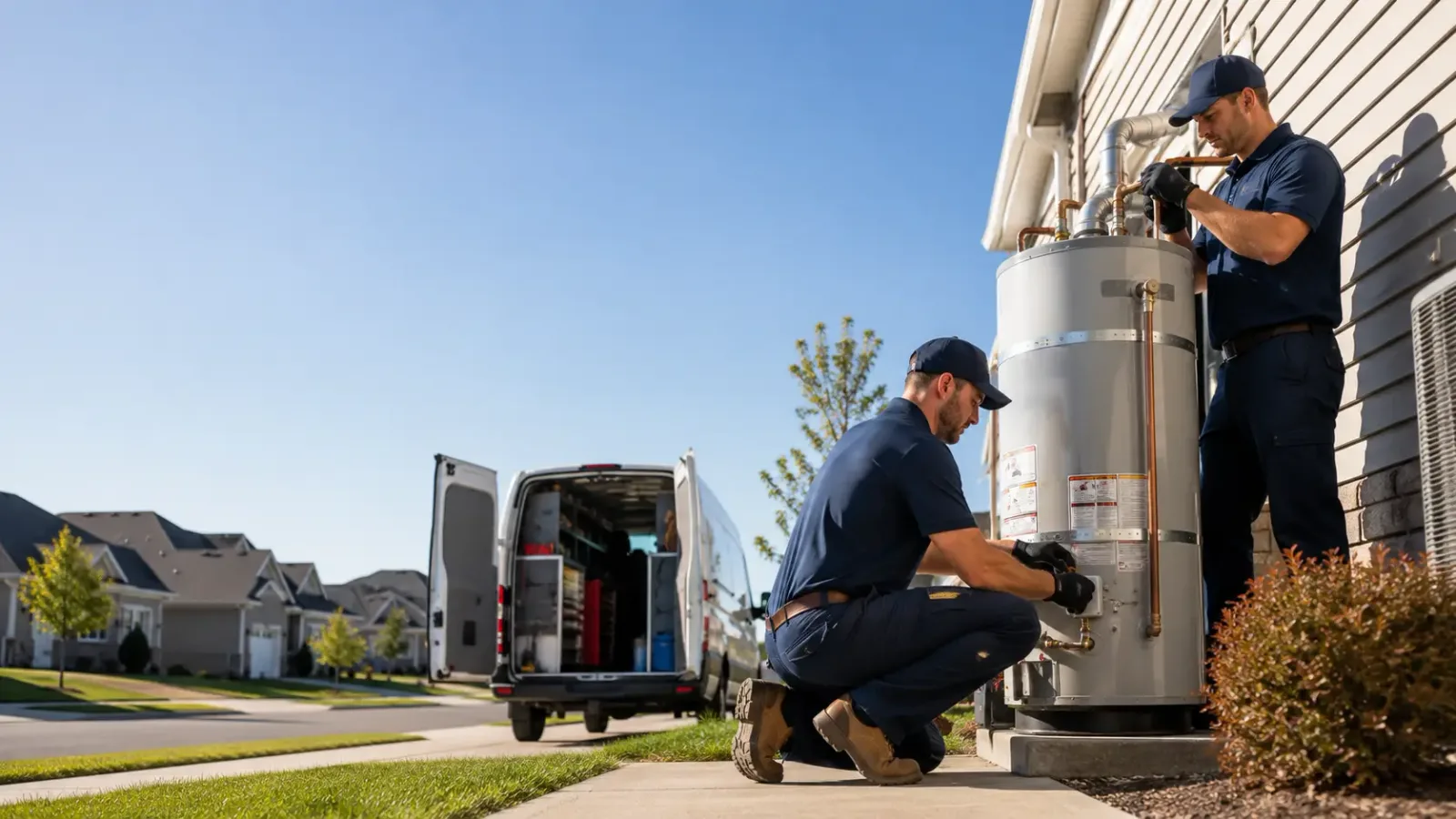 Water Heater Installation in Melvern, KS